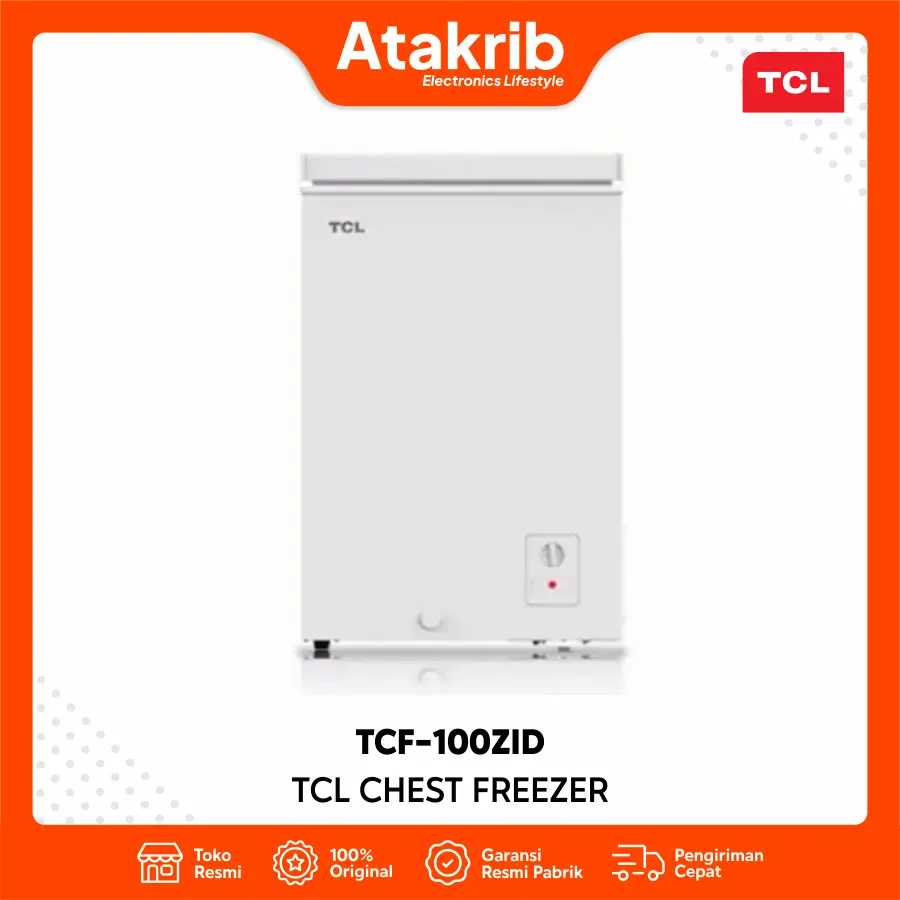 TCL CHEST FREEZER TCF-100ZID