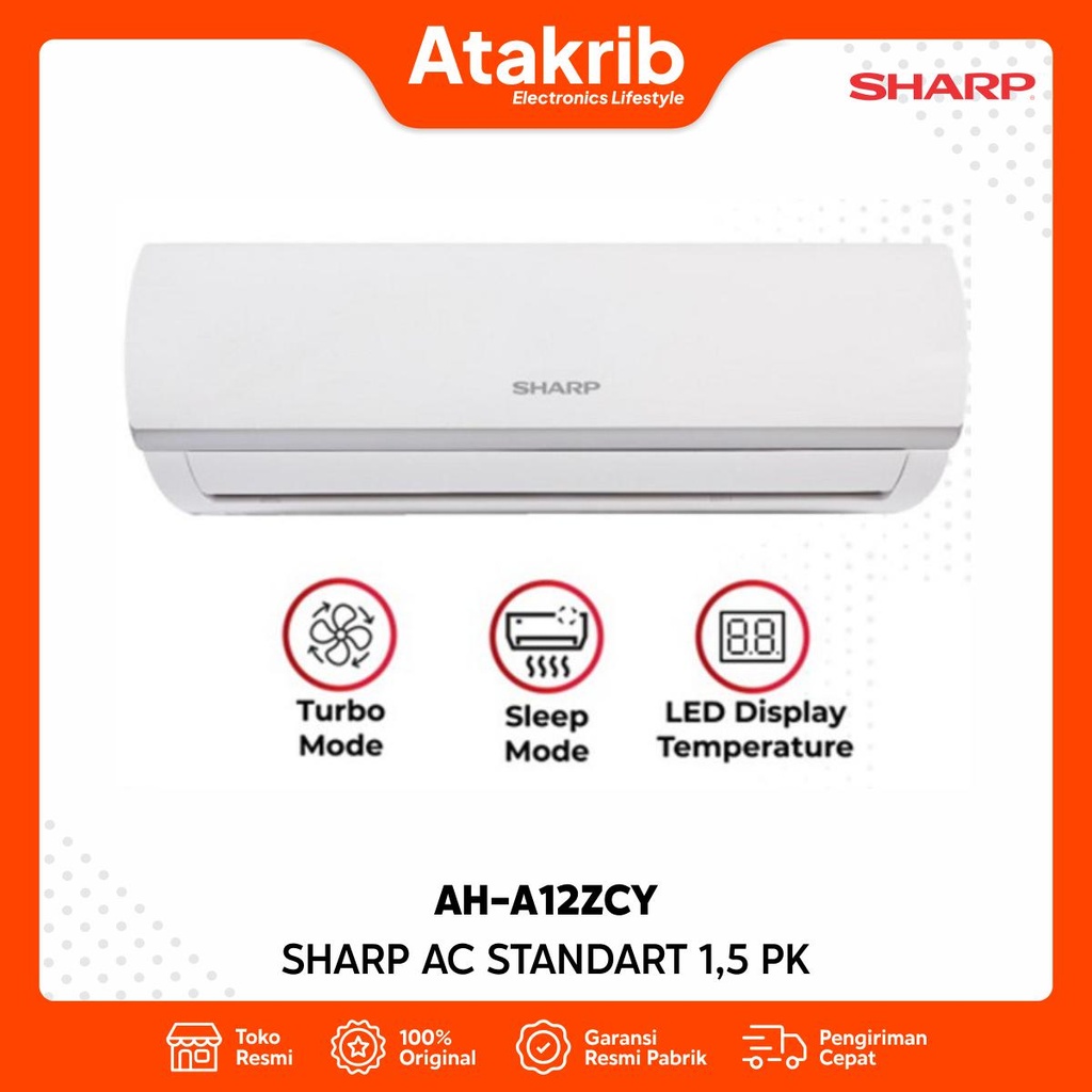 SHARP AC STANDART 1,5 PK AH-A12ZCY