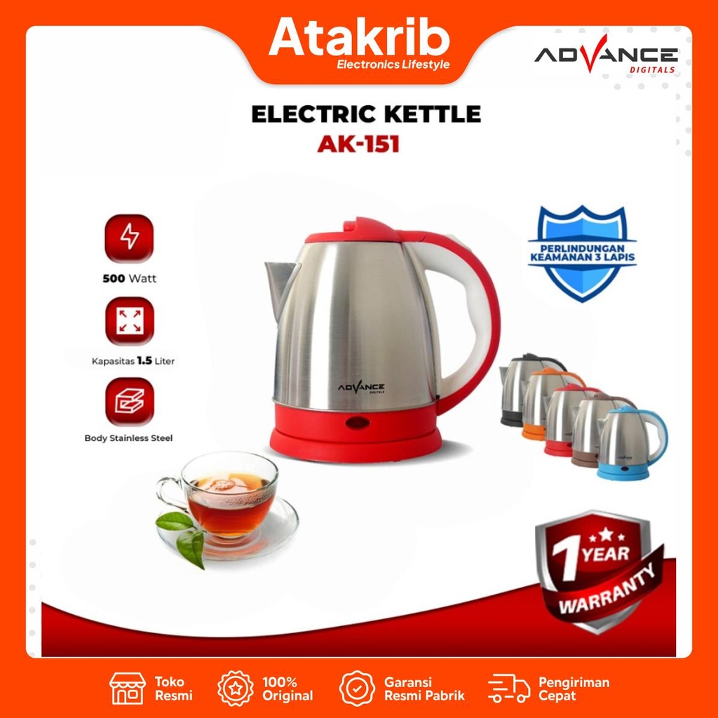 ADVANCE JAR KETTLE AK151