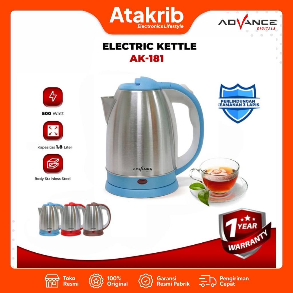 ADVANCE JAR KETTLE AK181