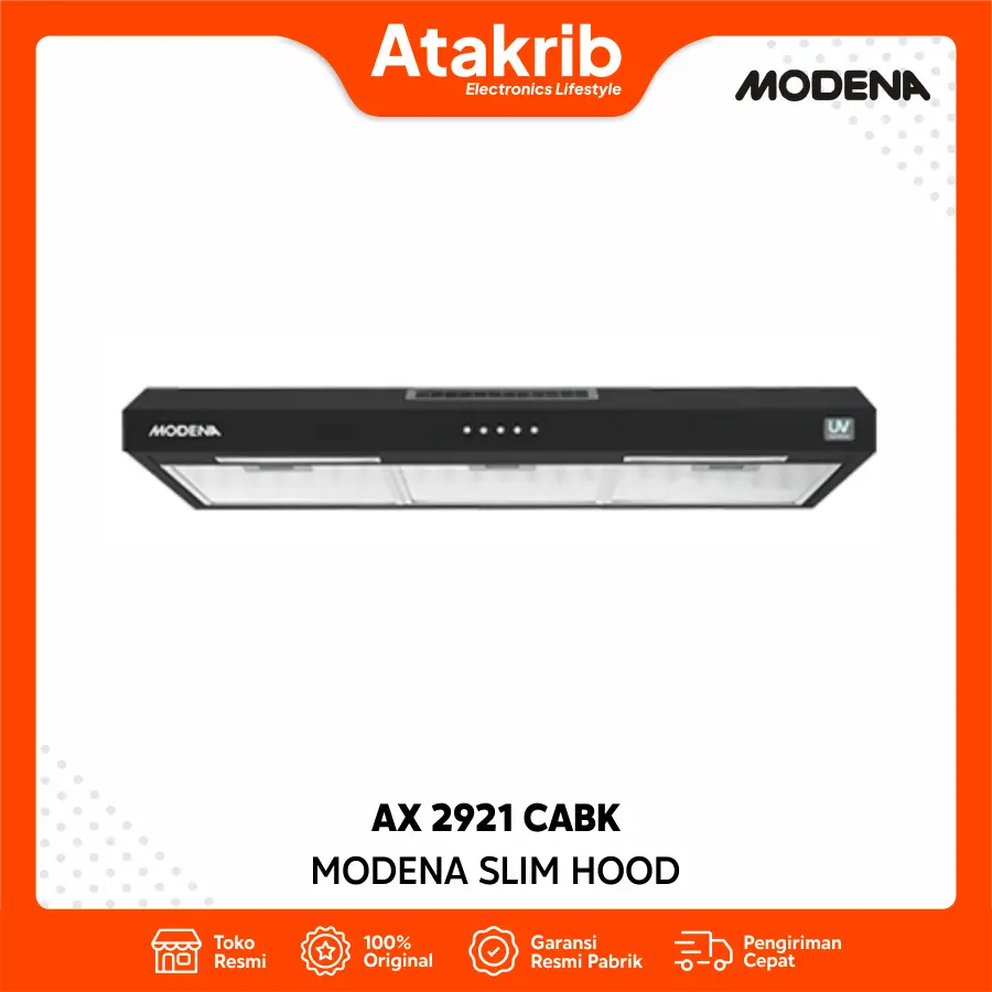 MODENA COOKER HOOD AX 2921 CABK