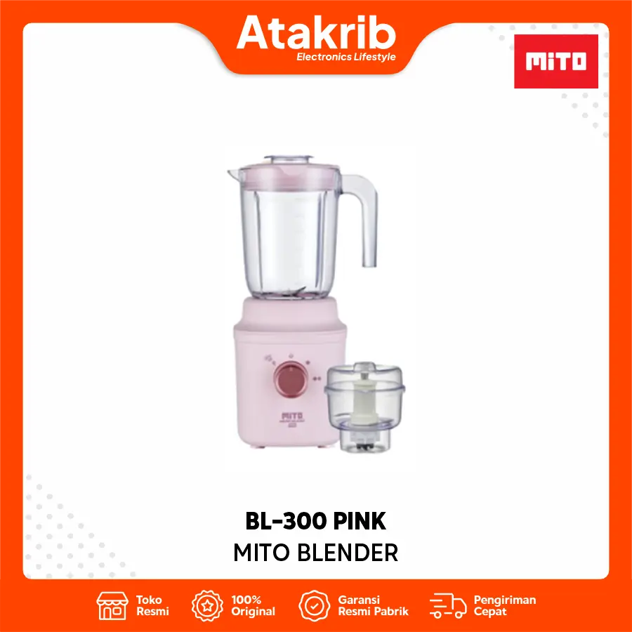 MITO FOOD PROCESSOR BL-300 PINK