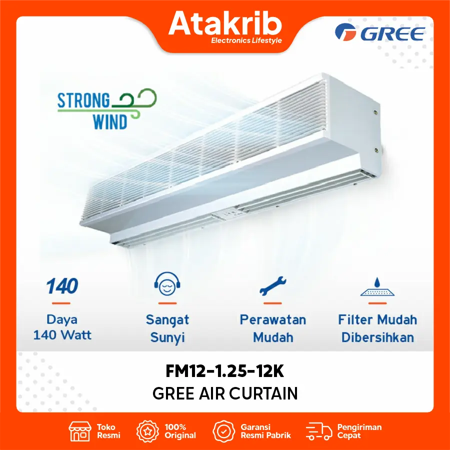 GREE AIR CURTAIN FM12-1.25-12K