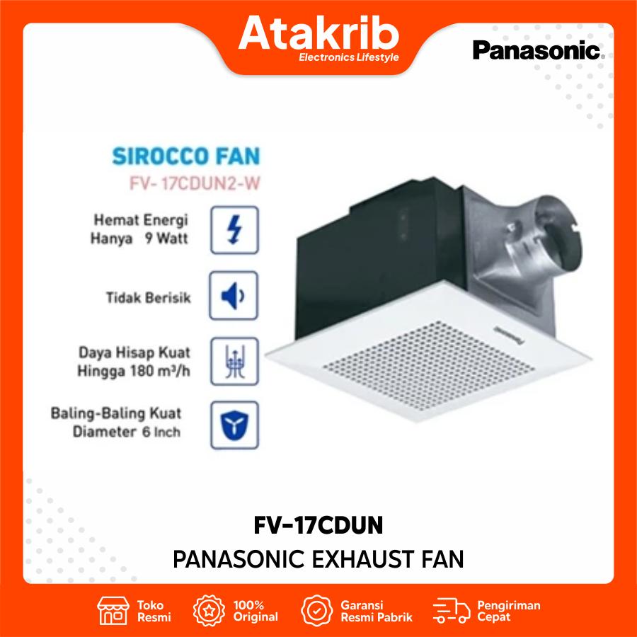 PANASONIC EXHAUST FAN FV-17CDUN