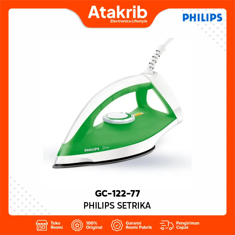 PHILIPS SETRIKA GC-122-77