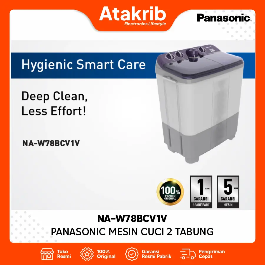 PANASONIC SEMI AUTO 2 TB NA-W78BCV1V