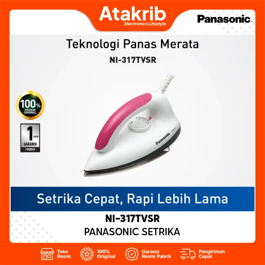 PANASONIC SETRIKA NI-317TVSR