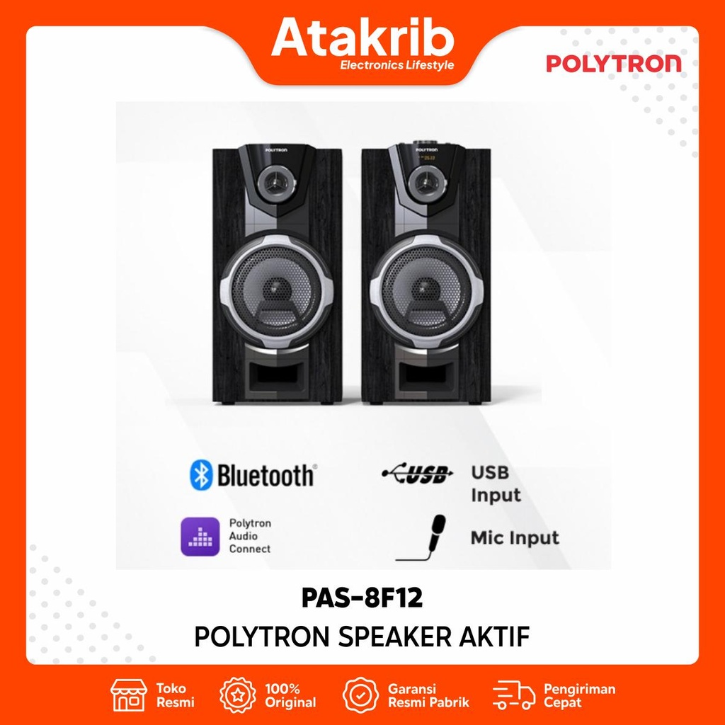 POLYTRON SPEAKER AKTIF PAS-8F12
