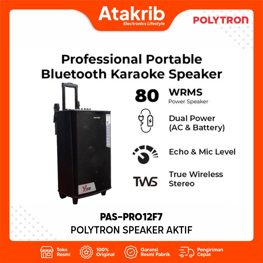 POLYTRON SPEAKER AKTIF PAS-PRO12F7