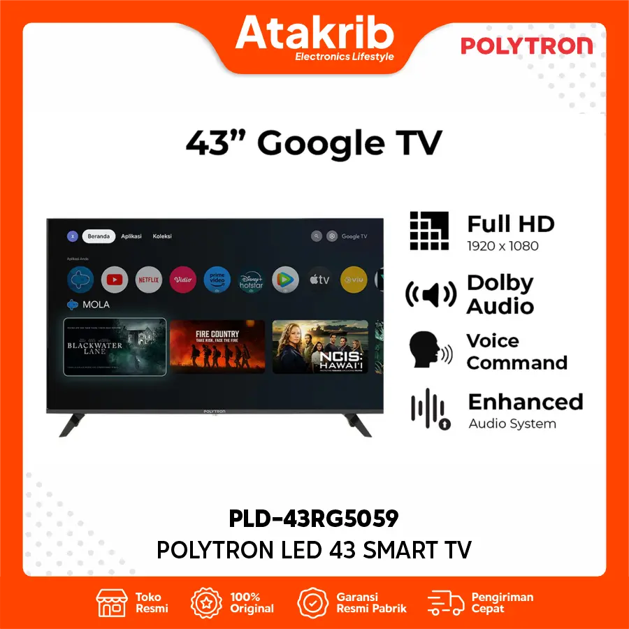 POLYTRON LED 43 PLD-43RG5059