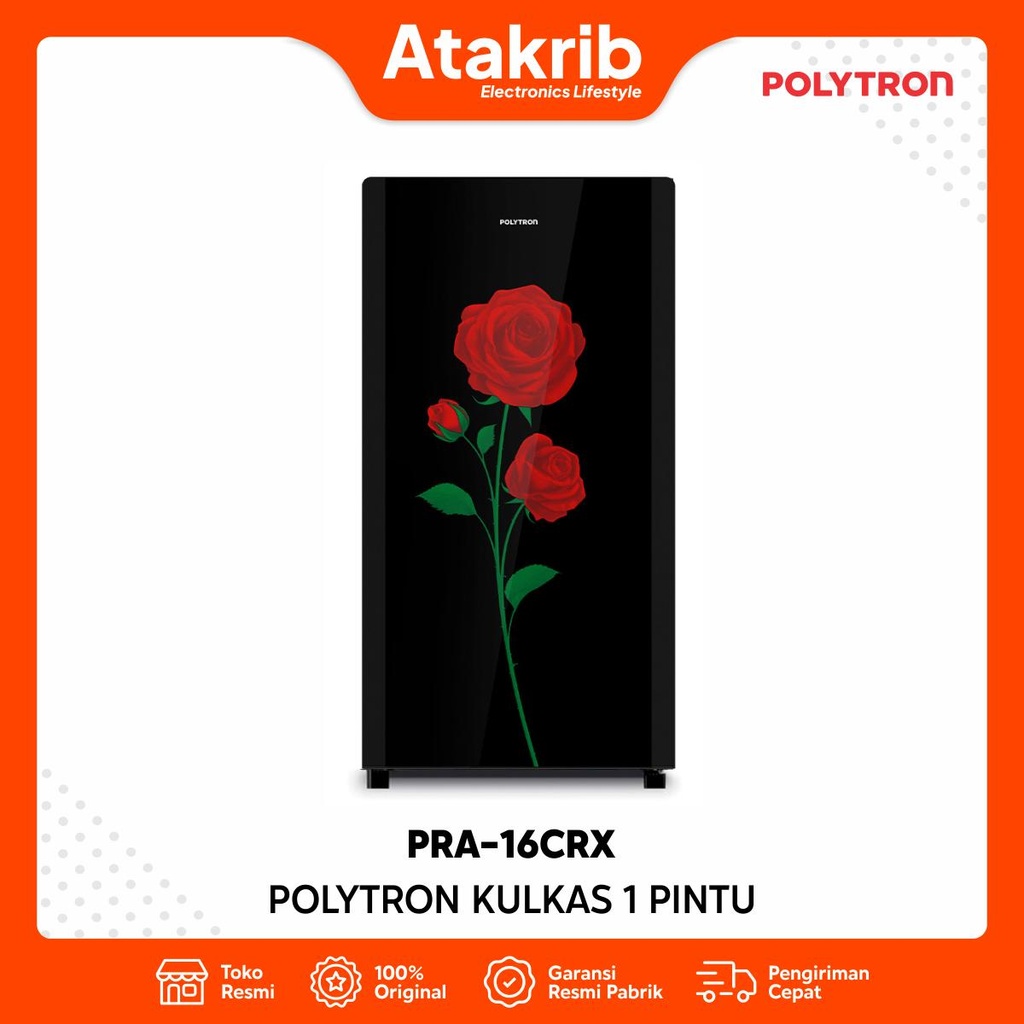 POLYTRON KULKAS 1 PINTU PRA-16CRX