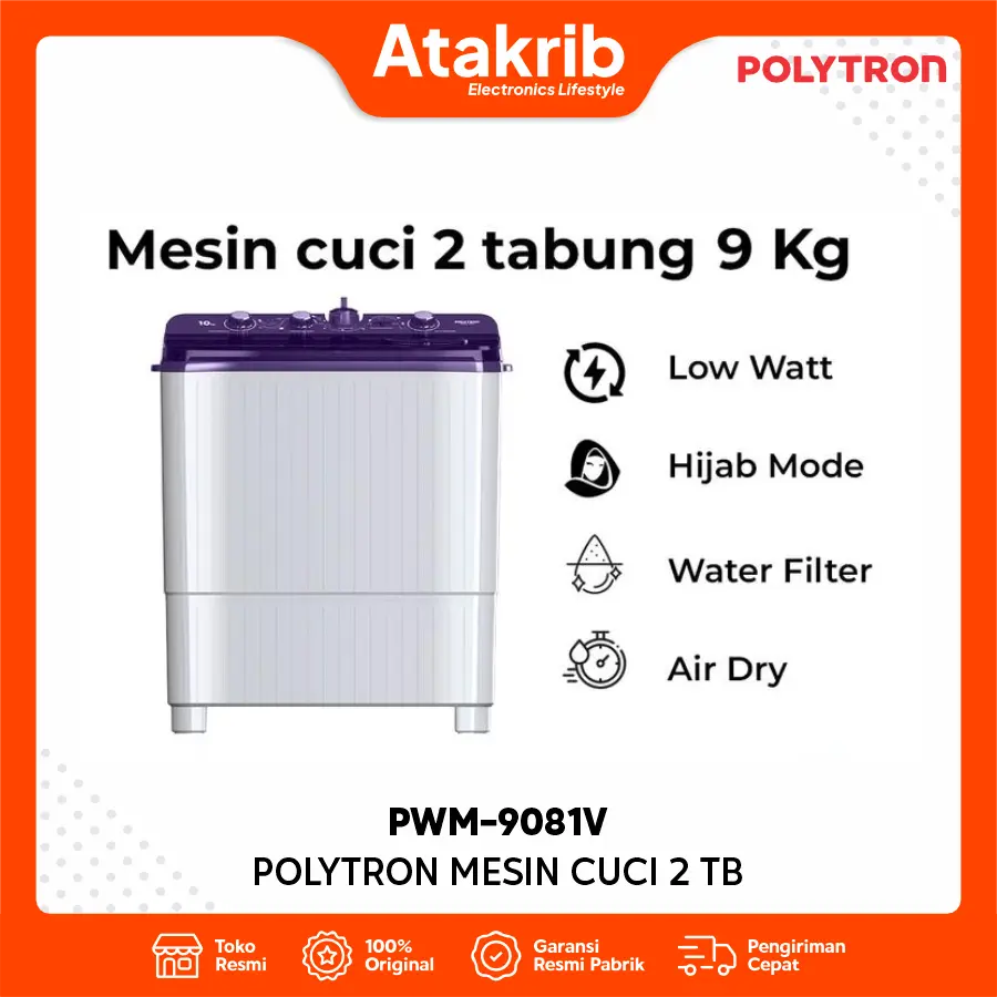 POLYTRON SEMI AUTO 2 TB PWM-9081V