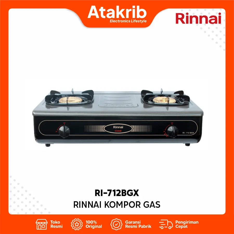 RINNAI KOMPOR GAS KOMERSIAL RI-712BGX