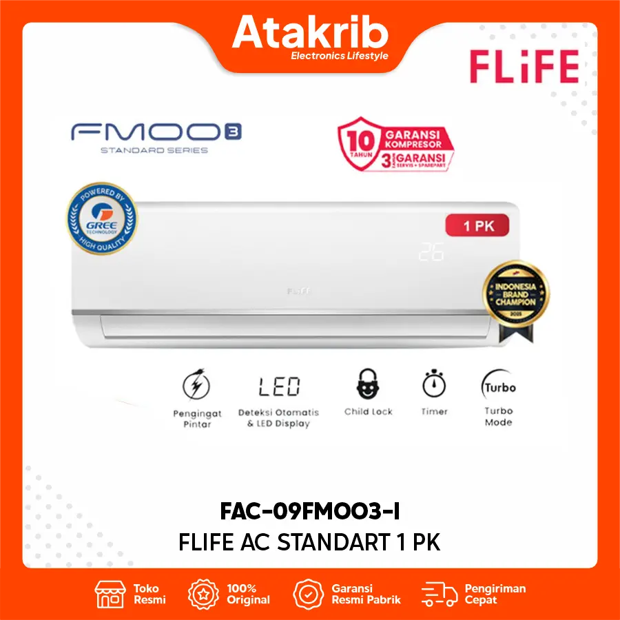 FLIFE AC STANDART 1 PK FAC-09FMOO3-I