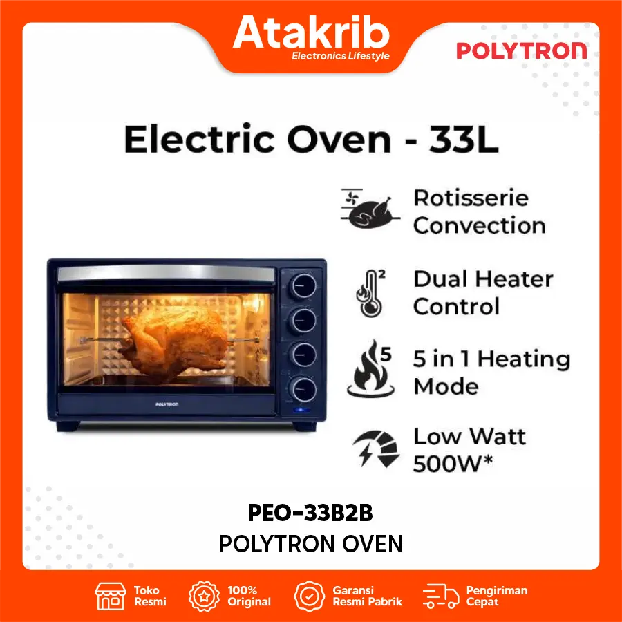 POLYTRON OVEN PEO-33B2B