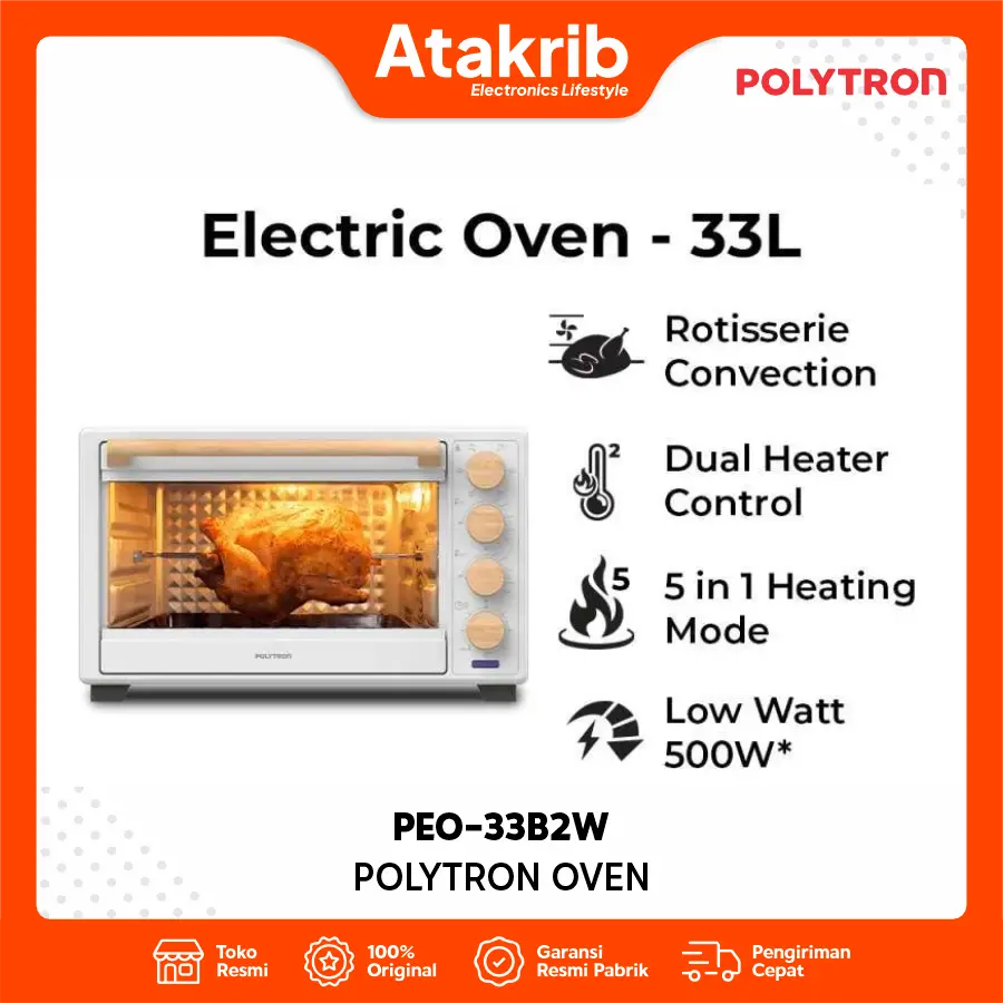 POLYTRON OVEN PEO-33B2W