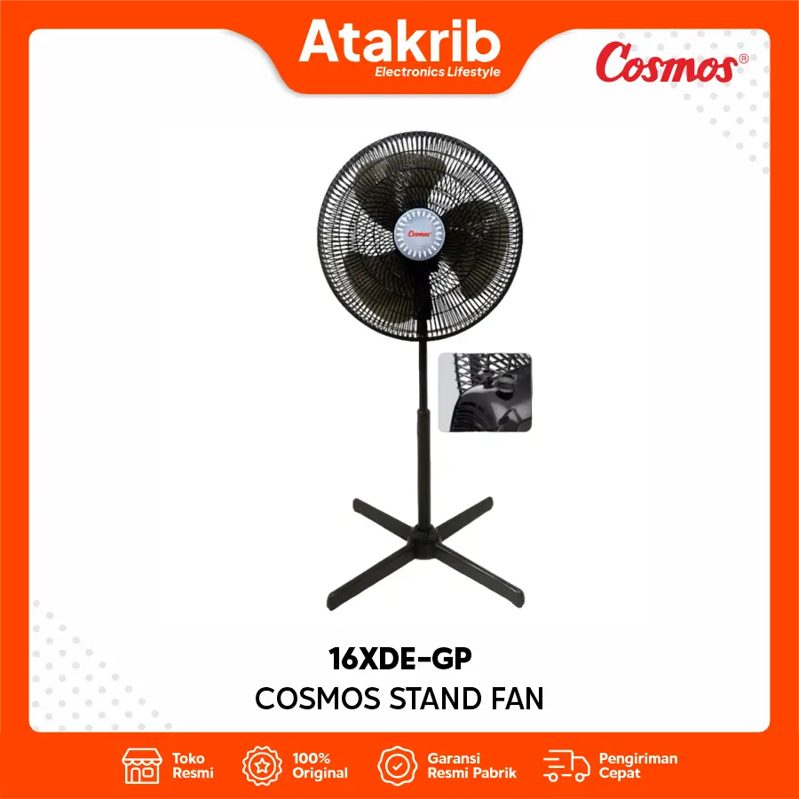 COSMOS STAND FAN 16XDE-GP