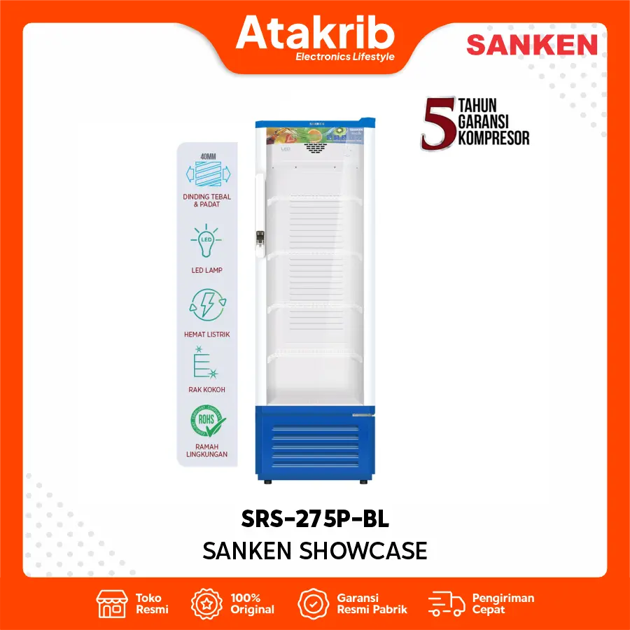 SANKEN SHOWCASE SRS-275P-BL