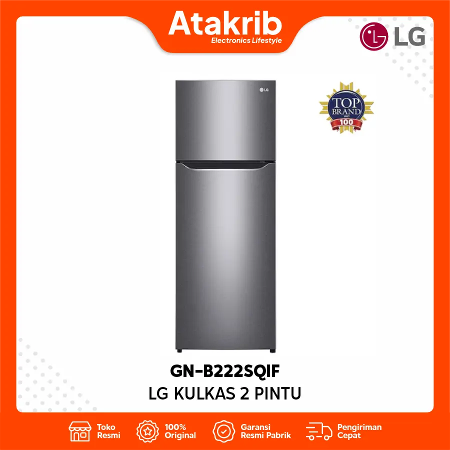 LG KULKAS 2 PINTU SMALL GN-B222SQIF