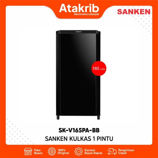 SANKEN KULKAS 1 PINTU SK-V165PA-BB
