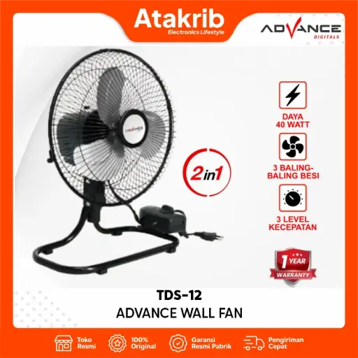 ADVANCE WALL FAN TDS-12