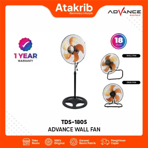 ADVANCE WALL FAN TDS-1805
