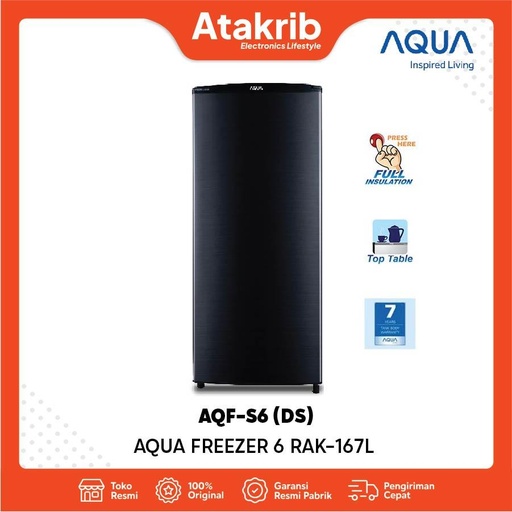 AQUA FREEZER 6 RAK AQF-S6-DS