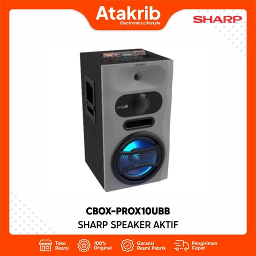 SHARP SPEAKER AKTIF CBOX-PROX10UBB