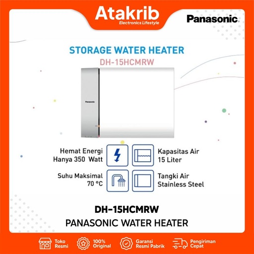 PANASONIC WATER HEATER DH-15HCMRW