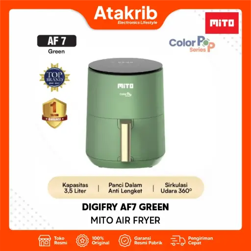 MITO AIR FRYER DIGIFRY AF7 GREEN