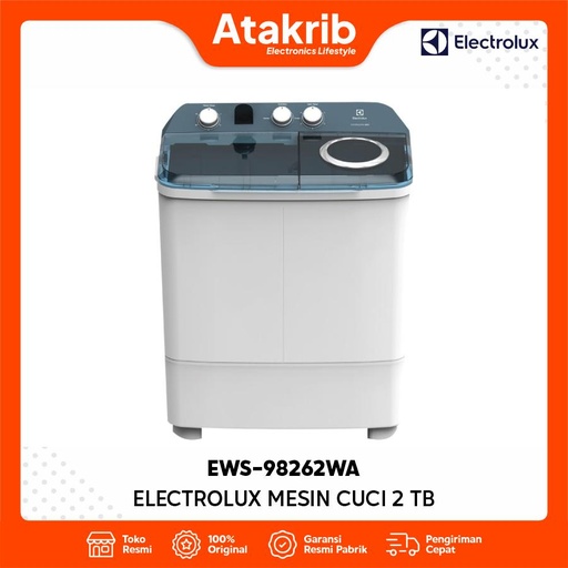 ELECTROLUX SEMI AUTO 2 TB EWS-98262WA