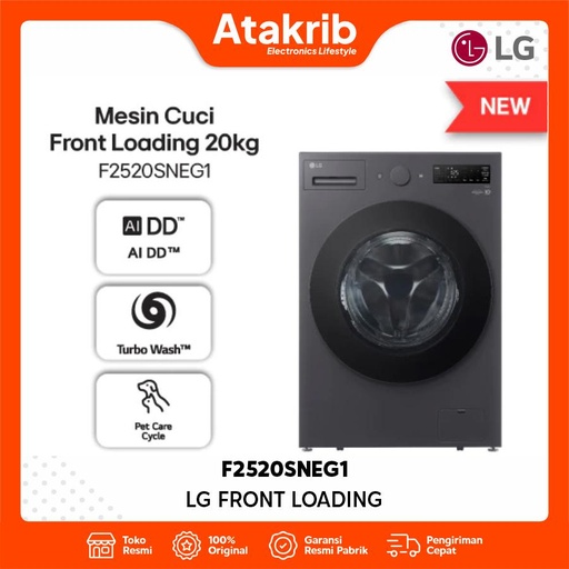 LG FRONT LOADING F2520SNEG1