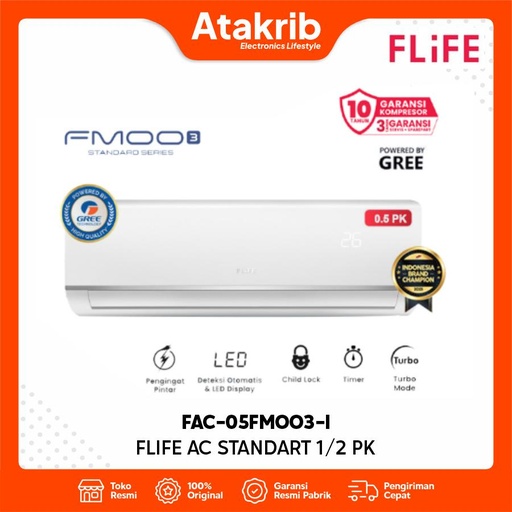 FLIFE AC STANDART 1/2 PK FAC-05FMOO3-I