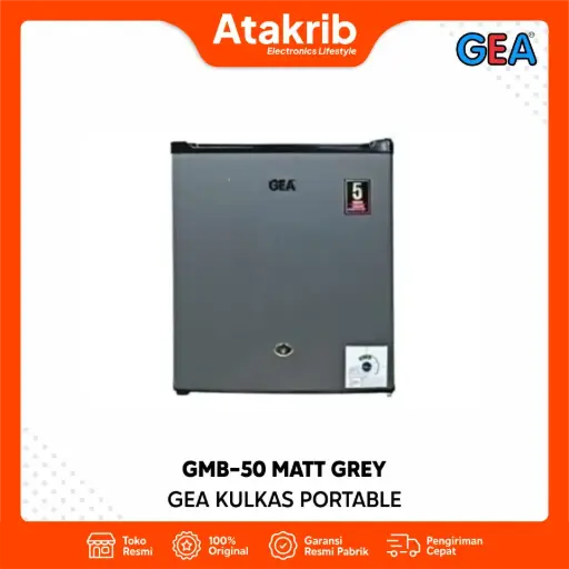 GEA KULKAS PORTABLE GMB-50 MATT GREY