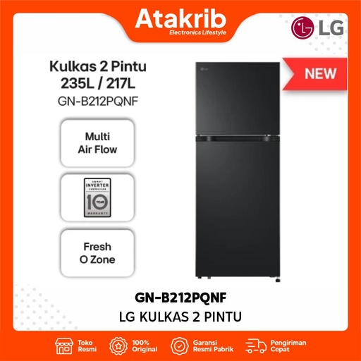 LG KULKAS 2 PINTU SMALL GN-B212PQNF