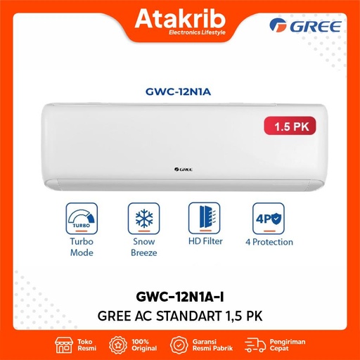 GREE AC STANDART 1,5 PK GWC-12N1A-I