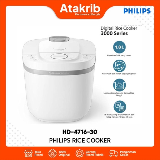 PHILIPS RICE COOKER HD-4716-30