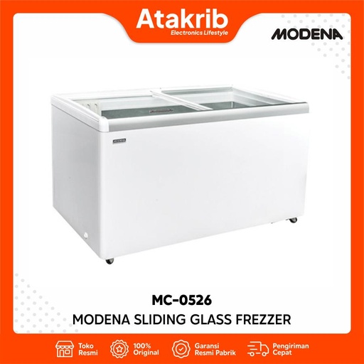 MODENA SLIDING GLASS FREZZER MC-0526