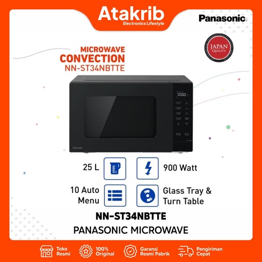 PANASONIC MICROWAVE OVEN NN-ST34NBTTE