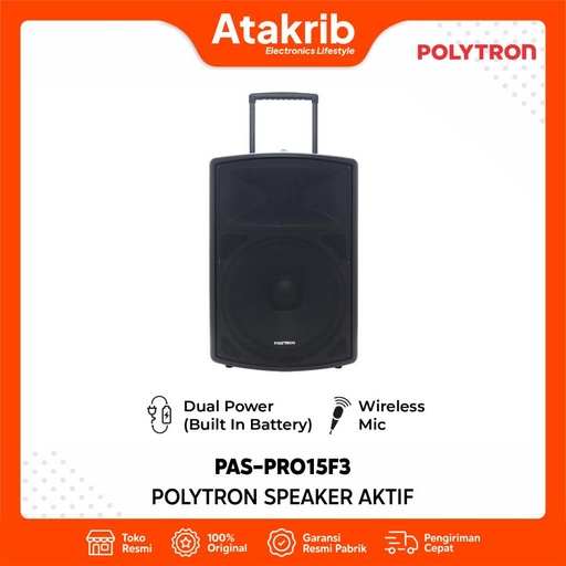 POLYTRON SPEAKER AKTIF PAS-PRO15F3