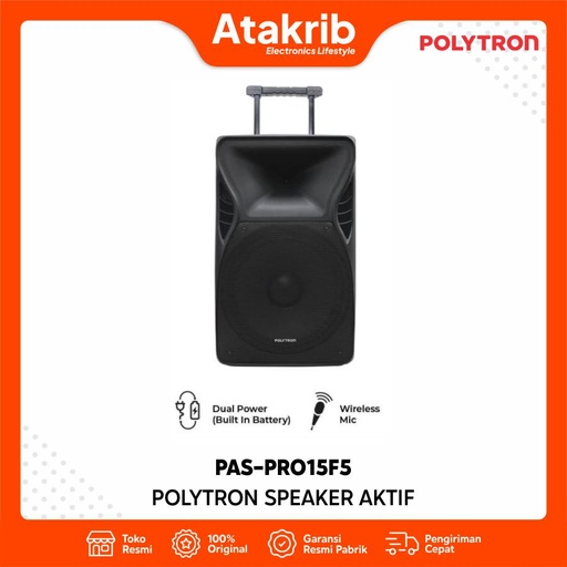 POLYTRON SPEAKER AKTIF PAS-PRO15F5