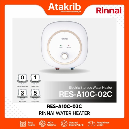 RINNAI WATER HEATER RES-A10C-02C