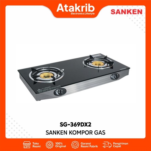 SANKEN KOMPOR GAS KOMERSIAL SG-369DX2