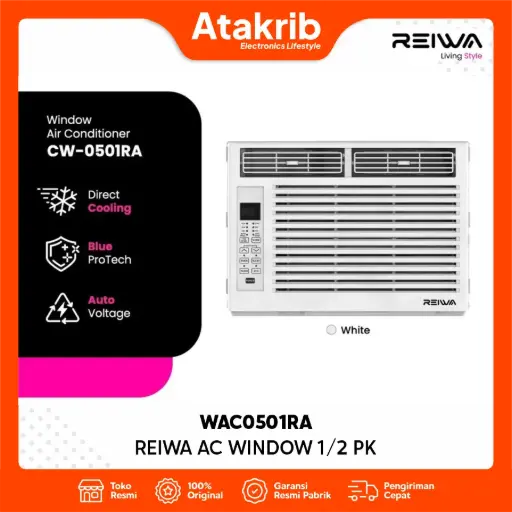 REIWA AC WINDOW 1/2 PK WAC0501RA