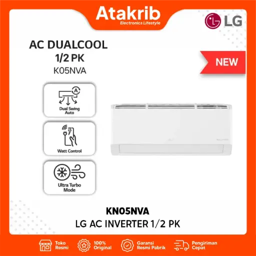 LG AC INVERTER 1/2 PK KN05NVA
