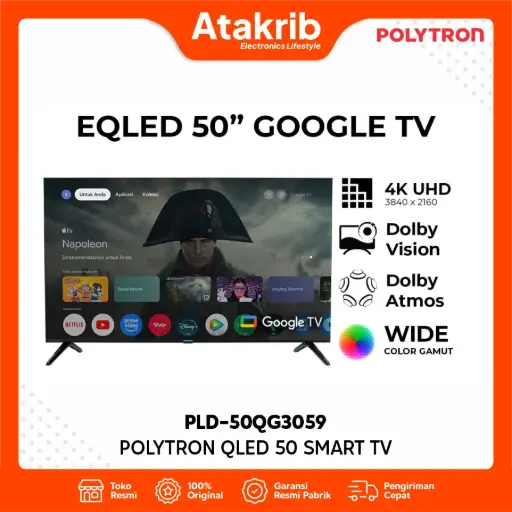 POLYTRON QLED 50 PLD-50QG3059